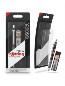 (Rotring) 0.5 قلم اسكرو+علبة سنون مللي