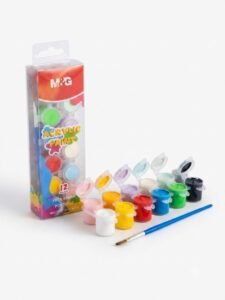 (M&G)الوان مائية 12لون + فرشة